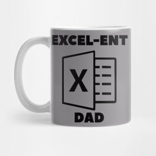 Excel-Ent Fathers Day Quotes Mug